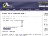 Inregistrare domenii .eu