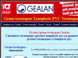 Geam Termopan, Tamplarie PVC Gealan